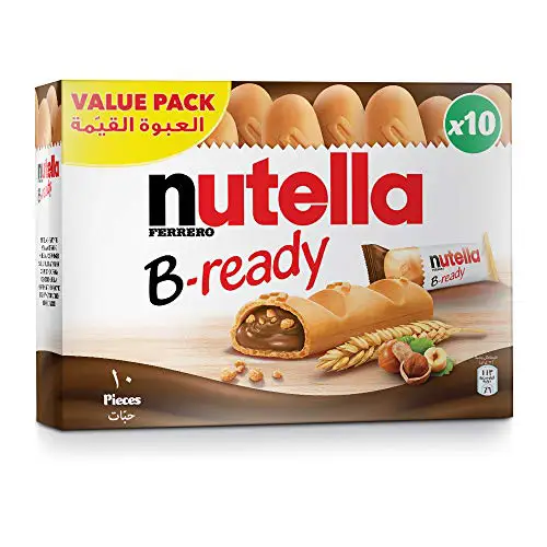 Nutella B-ready, confezione da 10 pezzi