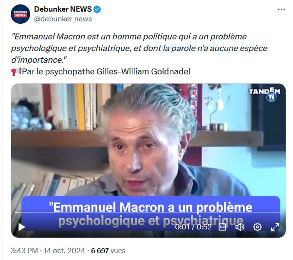 Macron lâché et humilié par l'un …