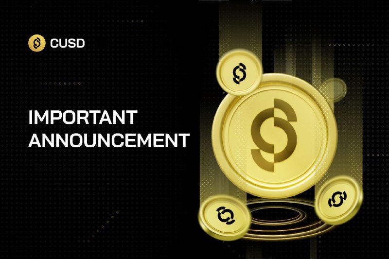 ***🚨*** Important Update for CUSD V1 …