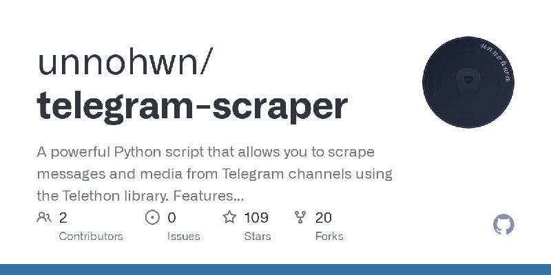 Need a Telegram scraping bot?