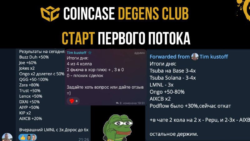 ***🌟*** **CoinCase Degens — только начало!**