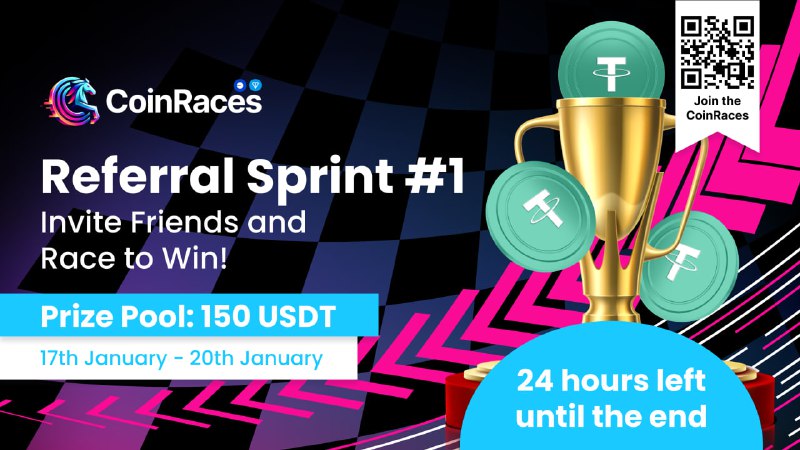 ***?*** **CoinRaces Referral Sprint: 24 Hours …