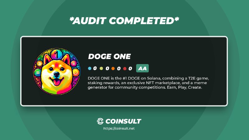 ***🔒*** AUDIT COMPLETED FOR DOGE ONE