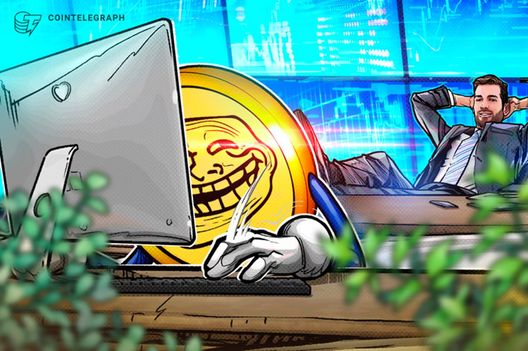 [⁠](https://images.cointelegraph.com/images/528_aHR0cHM6Ly9zMy5jb2ludGVsZWdyYXBoLmNvbS9zdG9yYWdlL3VwbG9hZHMvdmlldy9lYzQ2ZDBjYzEwZWZlNmIwMjJmODNkZGM2ZjUzNDgzZi5qcGc=.jpg)**2 memecoins disparam até 2.160% com …