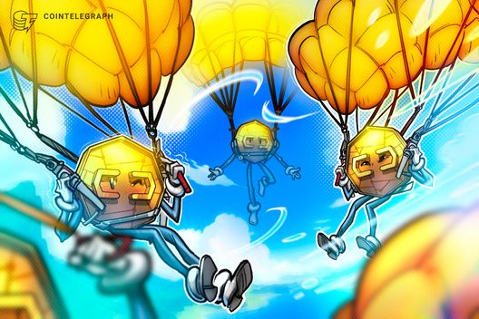 [⁠](https://images.cointelegraph.com/images/528_aHR0cHM6Ly9zMy5jb2ludGVsZWdyYXBoLmNvbS91cGxvYWRzLzIwMjUtMDEvMDE5NDI1ODAtN2ExNC03Y2M3LTlmMDItZDlhZWVjNDIwNjFi.jpg)**Airdrops de cripto de janeiro distribuirão …