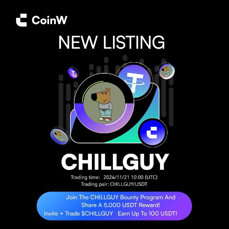 ***?*** ***?*** Листинг $CHILLGUY на бирже …