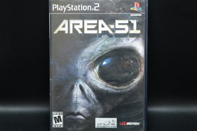 Playstation 2, Area 51, Tested CIB …