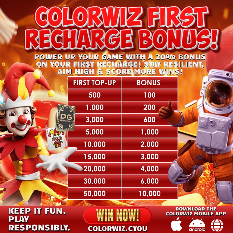 ***🎉*** **ColorWiz Club First Recharge Bonus! …