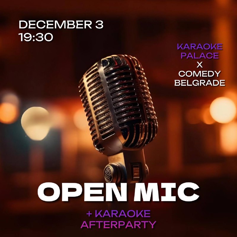 `ОТКРЫТЫЙ МИКРОФОН***🎤***` ****🏰**** [Karaoke-Palace](https://maps.app.goo.gl/trnxu58yFFj2UBeZ7?g_st=com.google.maps.preview.copy)