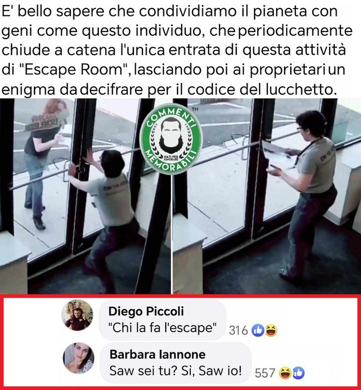 Sperando gli abbia fatto prima firmare …