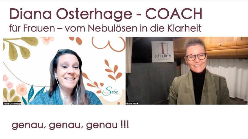 ***?*** *"*genau, genau, genau*"*
