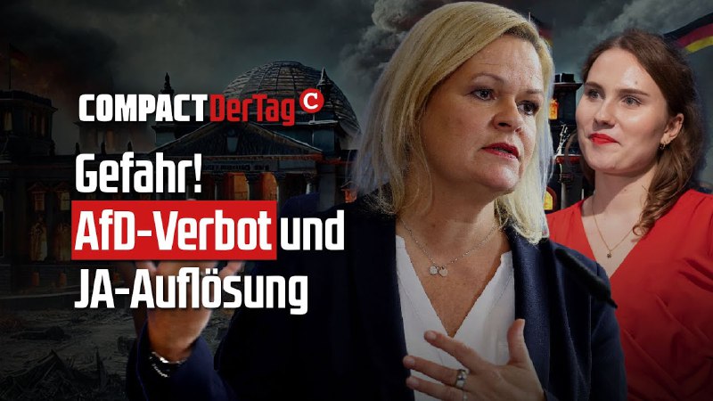 Gefahr! AfD-Verbot und JA-Auflösung***💥***