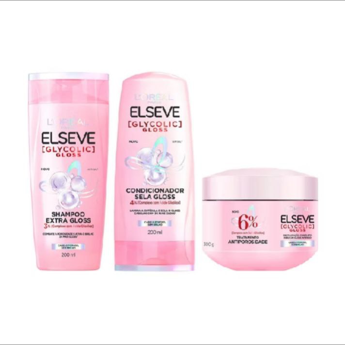 kIT ELSEVE GLYCOLIC GLOSS SHAMPOO + …