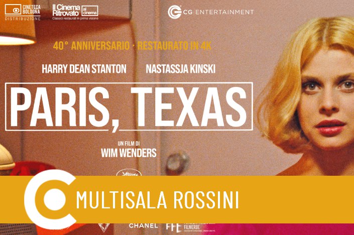 **Per il Cinema Ritrovato. Paris, Texas …