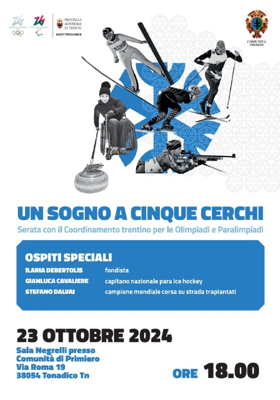 Si segnala l'incontro di presentazione "Un …