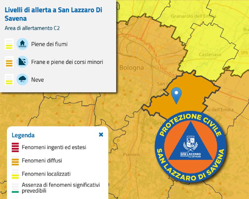 ***⚠️******🟠*** Domenica 8 dicembre ALLERTA METEO …