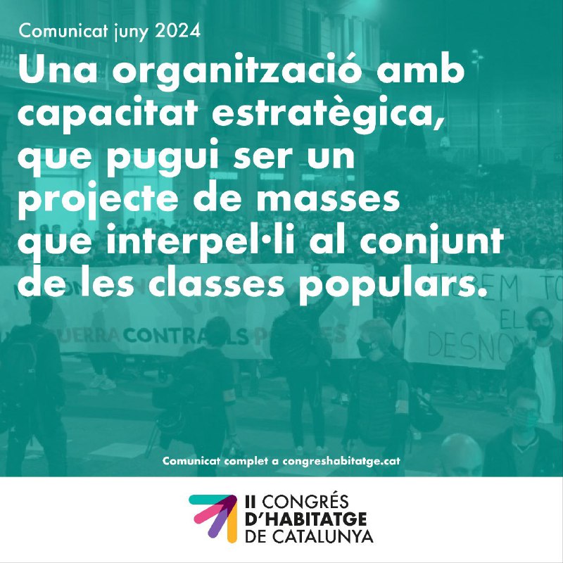 II Congrés d'Habitatge de Catalunya