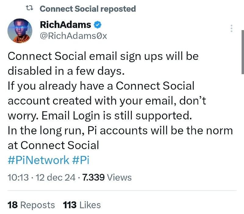 Connect Social email sign ups will …