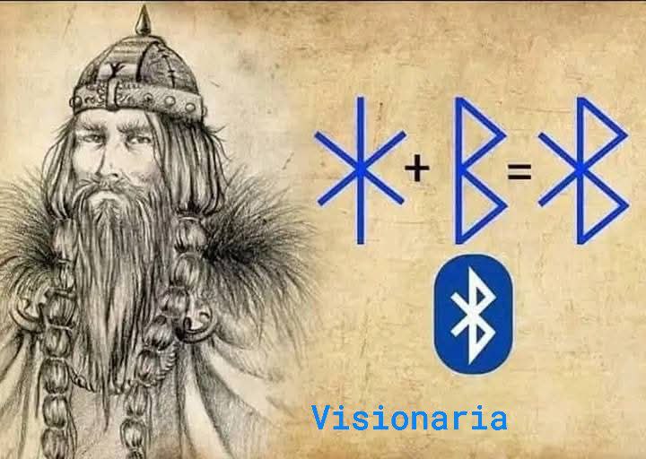 El logo de Bluetooth tiene un …