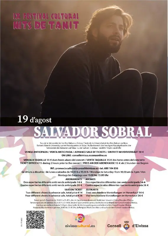 Salvador Sobral a Eivissa ***💥***