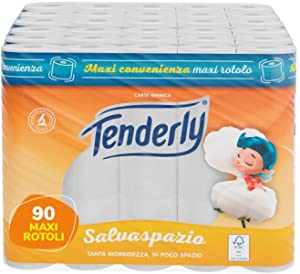 Tenderly - 90 Rotoli di Carta Igienica