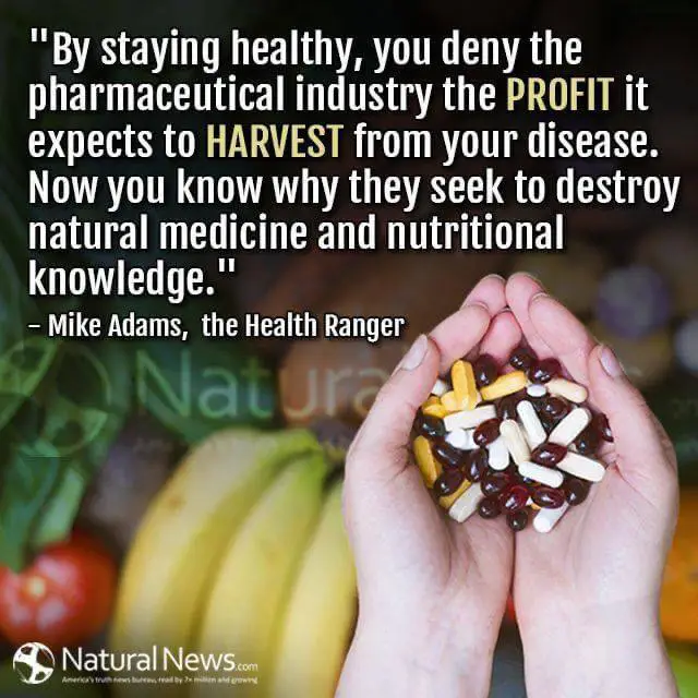 Simply no money in healthy people…