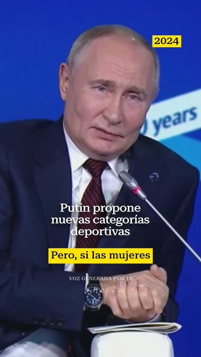 Algo lógico que declara Putin