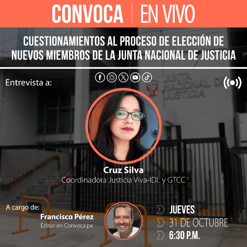 [#ConvocaEnVivo](?q=%23ConvocaEnVivo) [#JNJ](?q=%23JNJ) | Mañana estaremos con …