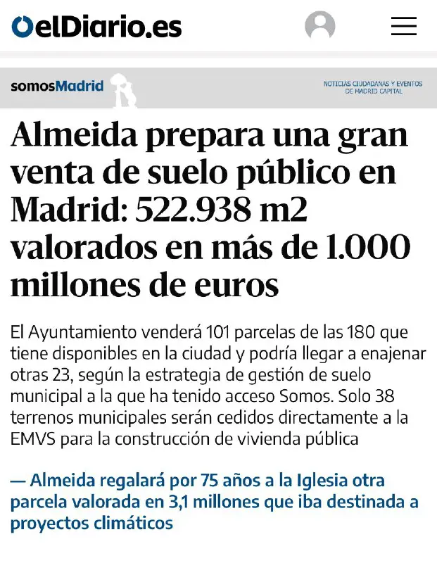 MOVIMIENTO DE VIVIENDA DE MADRID🏠