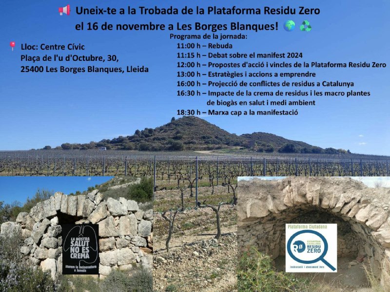 ***📢*** Trobada de la Plataforma Residu …