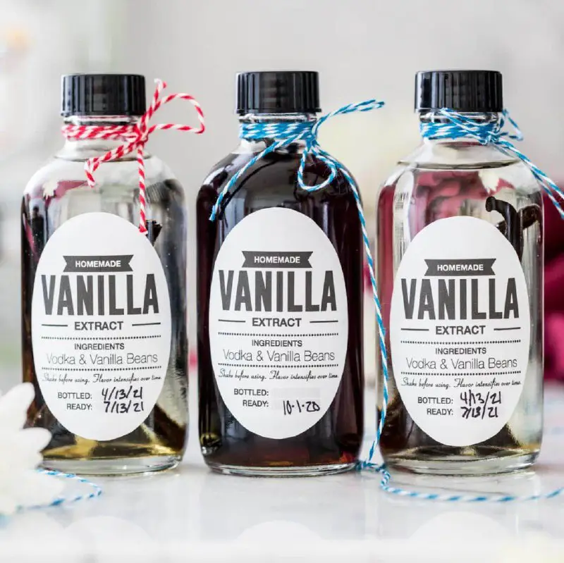 Homemade Vanilla Extract