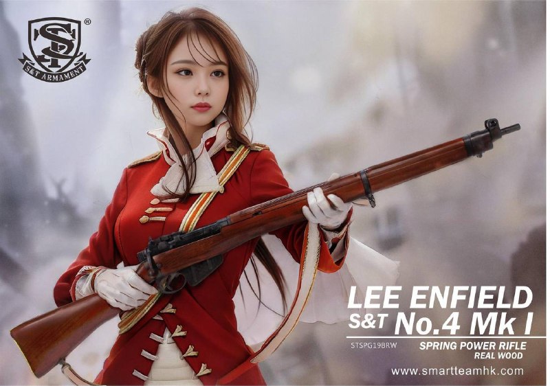 Замечена [в продаже](https://www.taiwangun.com/sniper-rifle-spring/no-4-mk-i-bolt-action-rifle-replica-real-wood-s-t)