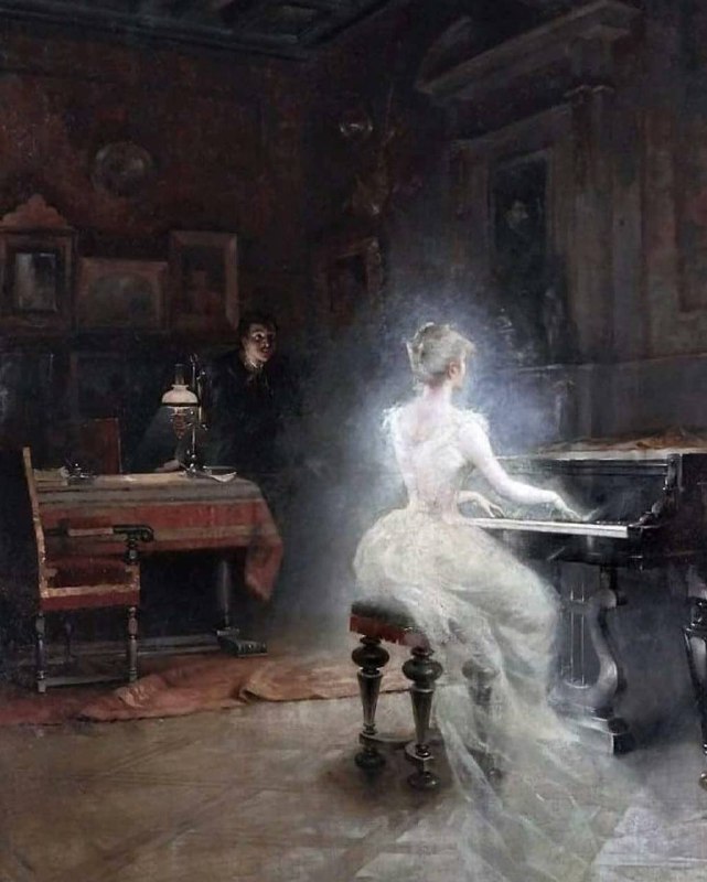 “Spirit” by George Roux (1885)