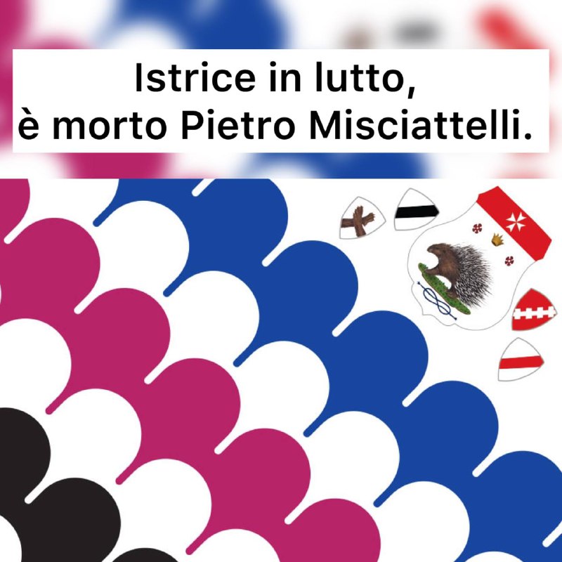 Istrice in lutto, è morto Pietro …