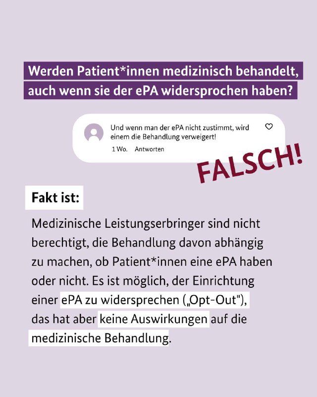 Ob Sie der Einrichtung Ihrer ePA …