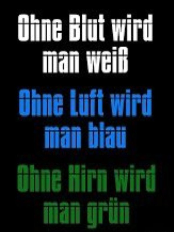 Spruch des Tages!