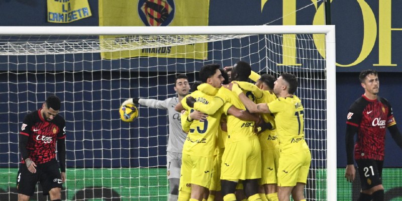 **Liga, il Villarreal travolge il Maiorca …