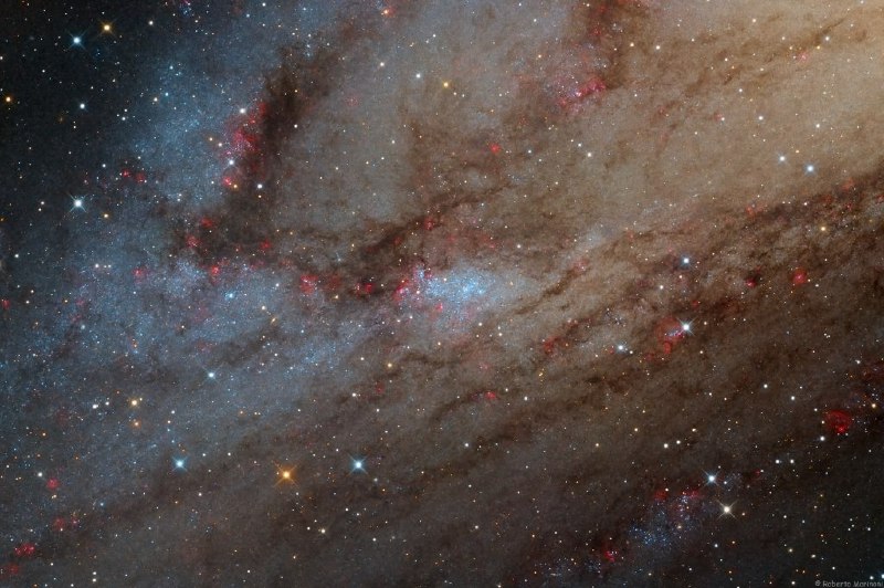 **NGC 206 и звездные облака Андромеды**