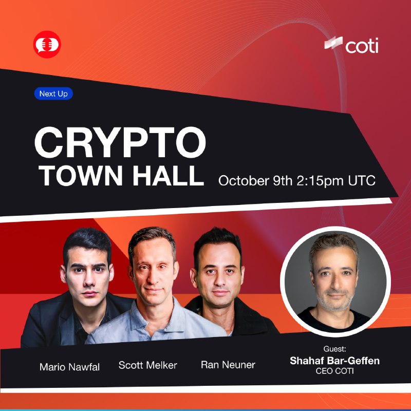 **COTI is featuring on the Crypto …