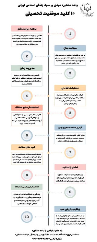 *****✅***گام‌های کلیدی برای موفقیت تحصیلی!**