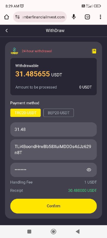 TRON USDT MINING HUB 2