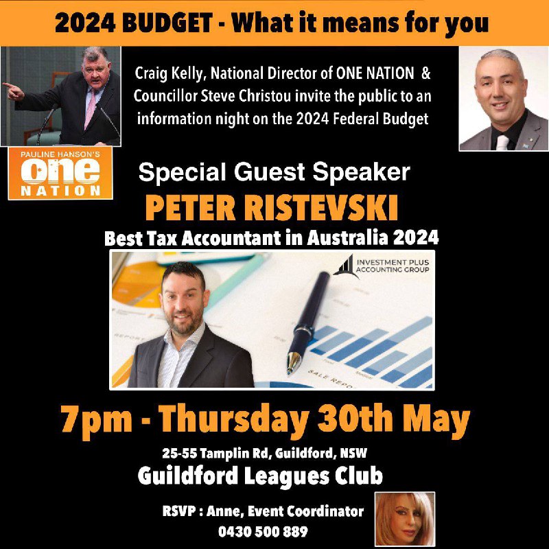 Tonight‘s Political Forum, Sydney