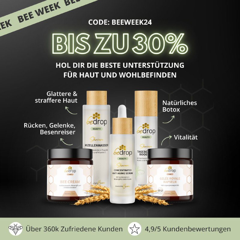 [*****🐝******🚨*** BEE-WEEK bis zu 30% Rabatt …