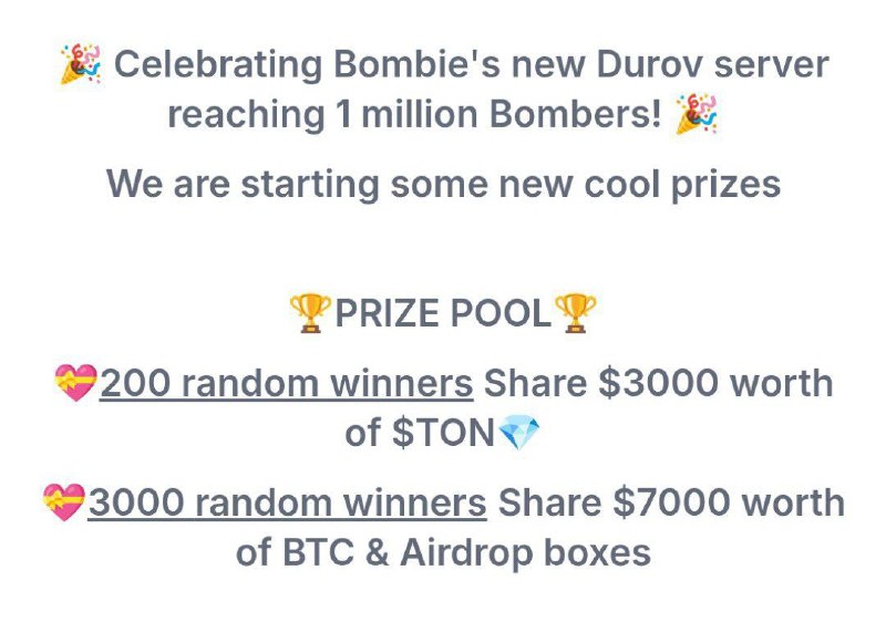 ***🐸******Залетаем в BOMBIE AIRDROP EVENT***