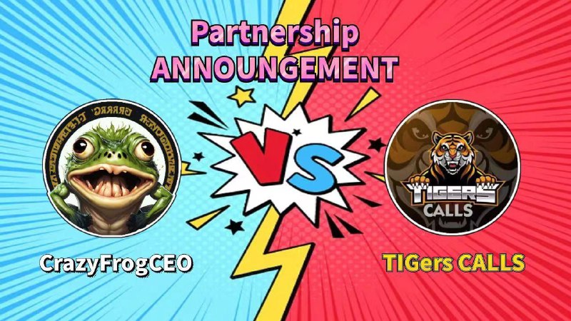 ***⚡️*****CrazyFrogCEO x Tigers Calls Partnership Announcement** …