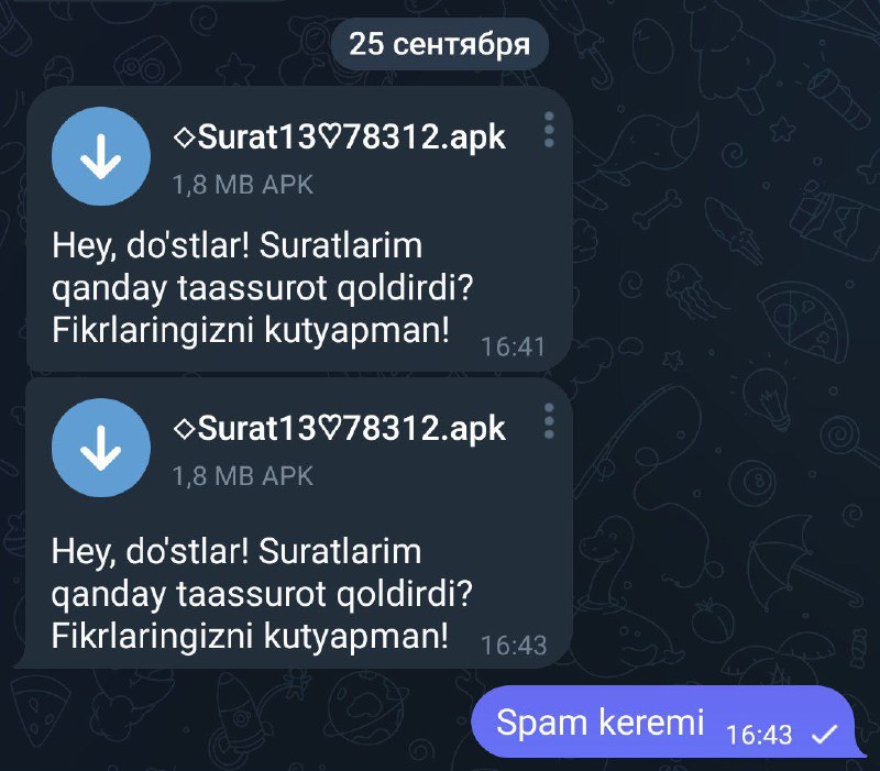 Bollar bunaqa narsalani ochb otrmela maslahatm