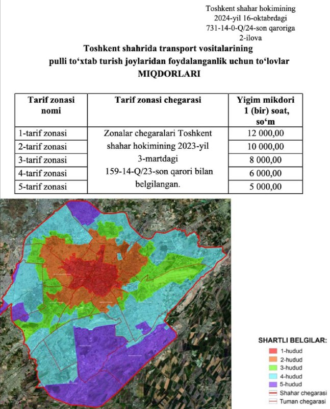 ***⚡️*****В Ташкенте утверждены новые тарифы на …