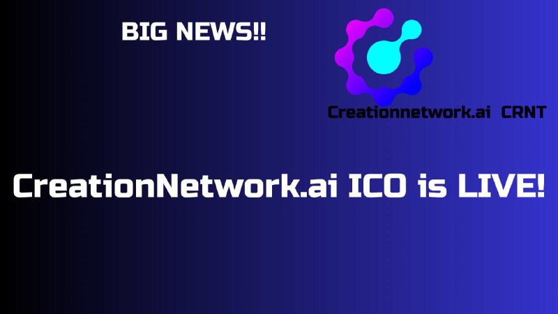 您期待已久的时刻终于到来了！CRNT 代币预售已在我们的 ICO Dapp 上正式开始。不要错过加入人工智能和区块链工具革命的机会！