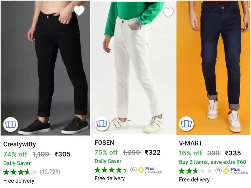 ***🔥*****LOOT: Men Jeans from ₹305/-