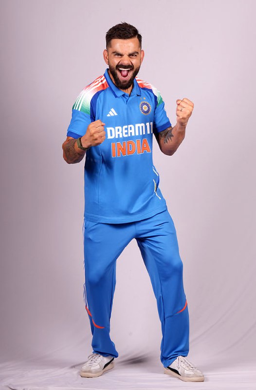 Virat Kohli in new ODI jersey